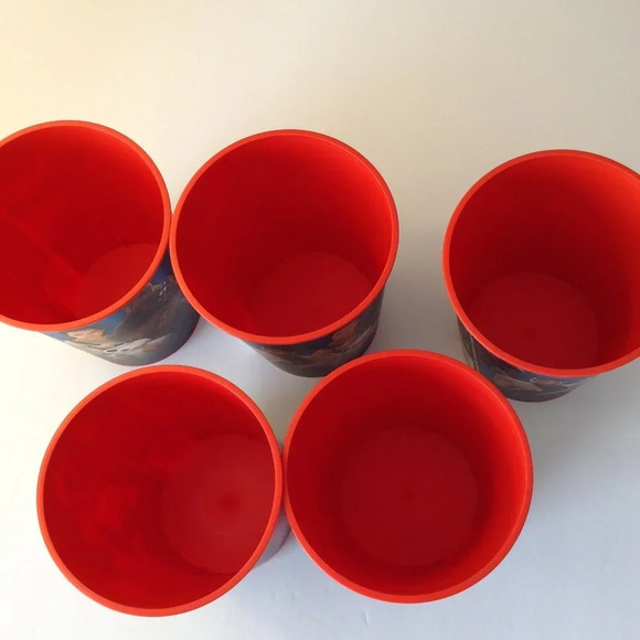 5 Star Wars Reusable Plastic Cups Red 16 oz. Children's Kid Party Supplies - Picture 5 of 6